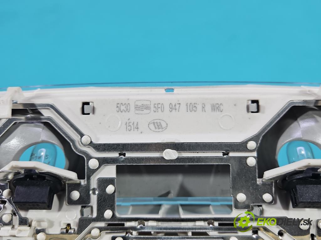 Seat Leon III 2012-2020 2.0 tdi 150 HP automatic 110 kW 1968 cm3 5- svetlo / reflektor interiéra 5F0947105R