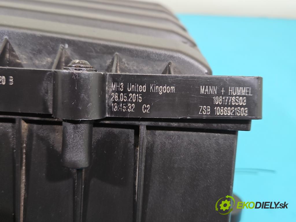 Seat Leon III 2012-2020 2.0 tdi 150 HP automatic 110 kW 1968 cm3 5- obal filtra vzduchu 5Q0129607AA (Obal vzduchového filtra)