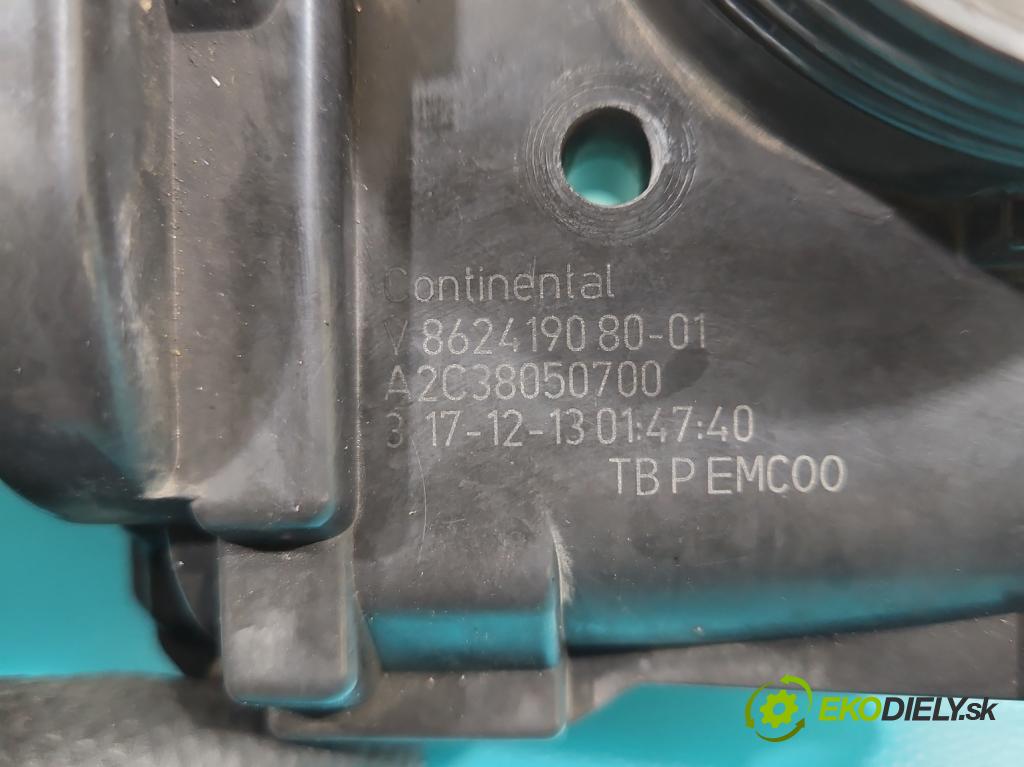 Citroen C3 Picasso 2008-2017 1.6 16v 120 HP manual 88 kW 1598 cm3 5- klapka 862419080 (Škrtiaca klapka)