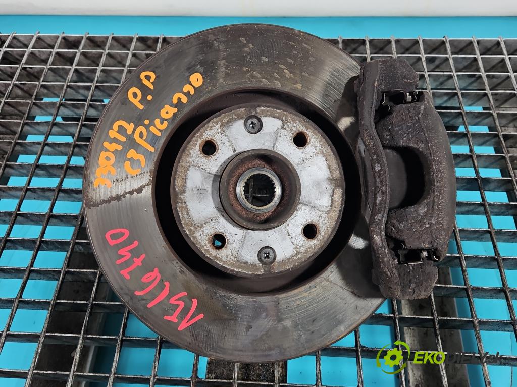 Citroen C3 Picasso 2008-2017 1.6 16v 120 hp manual 88 kW 1598 cm3 5- náboj pravé  (Náboj kola)