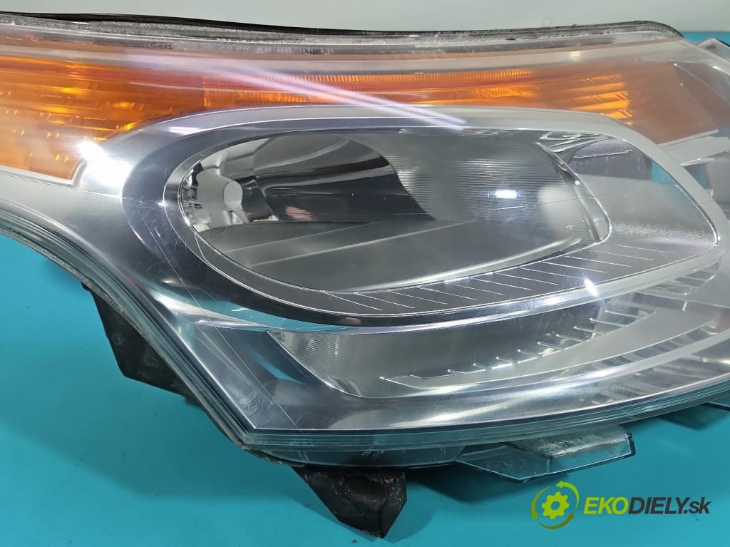 Citroen C3 Picasso 2008-2017 1.6 16v 120 HP manual 88 kW 1598 cm3 5- Reflektor: pravý 9681806180 (Svetlo predné pravé)