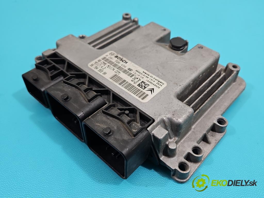 Citroen C3 Picasso 2008-2017 1.6 16v 120 HP manual 88 kW 1598 cm3 5- riadiaca jednotka motora 0261S06494