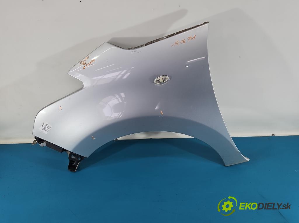 Citroen C3 Picasso 2008-2017 1.6 16v 120 HP manual 88 kW 1598 cm3 5- blatník predné ľavý  (Blatník predný ľavý)