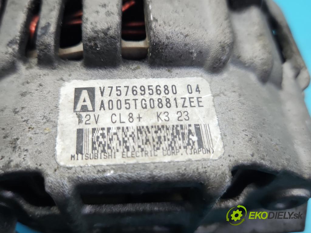 Citroen C3 Picasso 2008-2017 1.6 16v 120 HP manual 88 kW 1598 cm3 5- Alternator V757695680 (Alternátor)