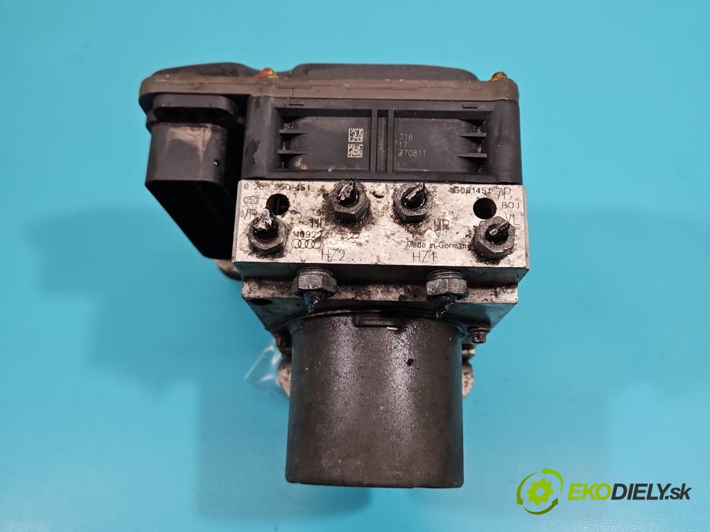 Audi A6 C7 2011-2018 3.0 tfsi: quattro 310HP automatic 228 kW 2995 cm3 4- čerpadlo abs 0265250451 (Pumpa ABS)