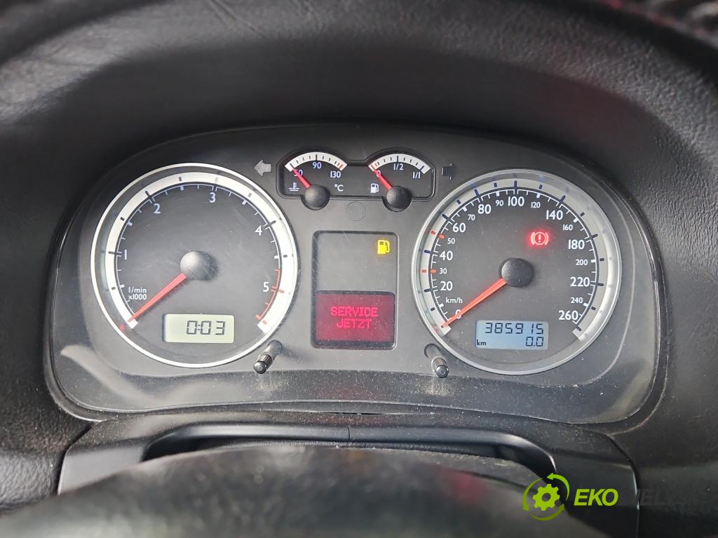 Vw Golf IV 1997-2003 1.9 tdi 101 HP manual 74 kW 1896 cm3 5- prístrojovka/ budíky 1J5920825C (Prístrojová doska)