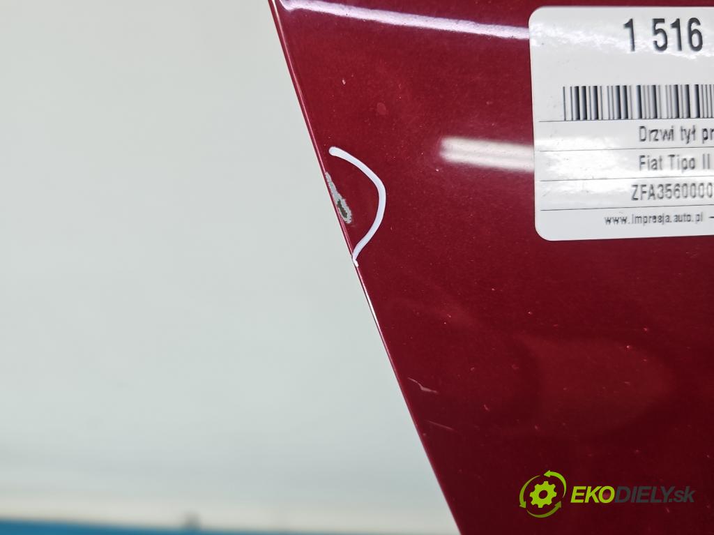 Fiat Tipo II 2015- 1.6 jtd (55260384) 120 HP manual 88 kW 1598 cm3 5- dvere zadné pravé  (Kľučka dverí ostatné)