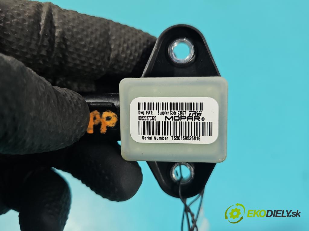 Fiat Tipo II 2015- 1.6 jtd (55260384) 120 HP manual 88 kW 1598 cm3 5- snímač šokovat: 00520270320 (Snímač nárazu)