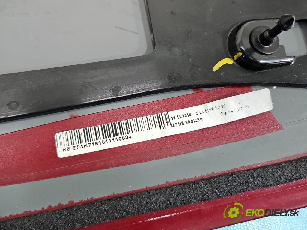 Fiat Tipo II 2015- 1.6 jtd (55260384) 120 hp manual 88 kW 1598 cm3 5- spoiler 735625064 (Spoiler)
