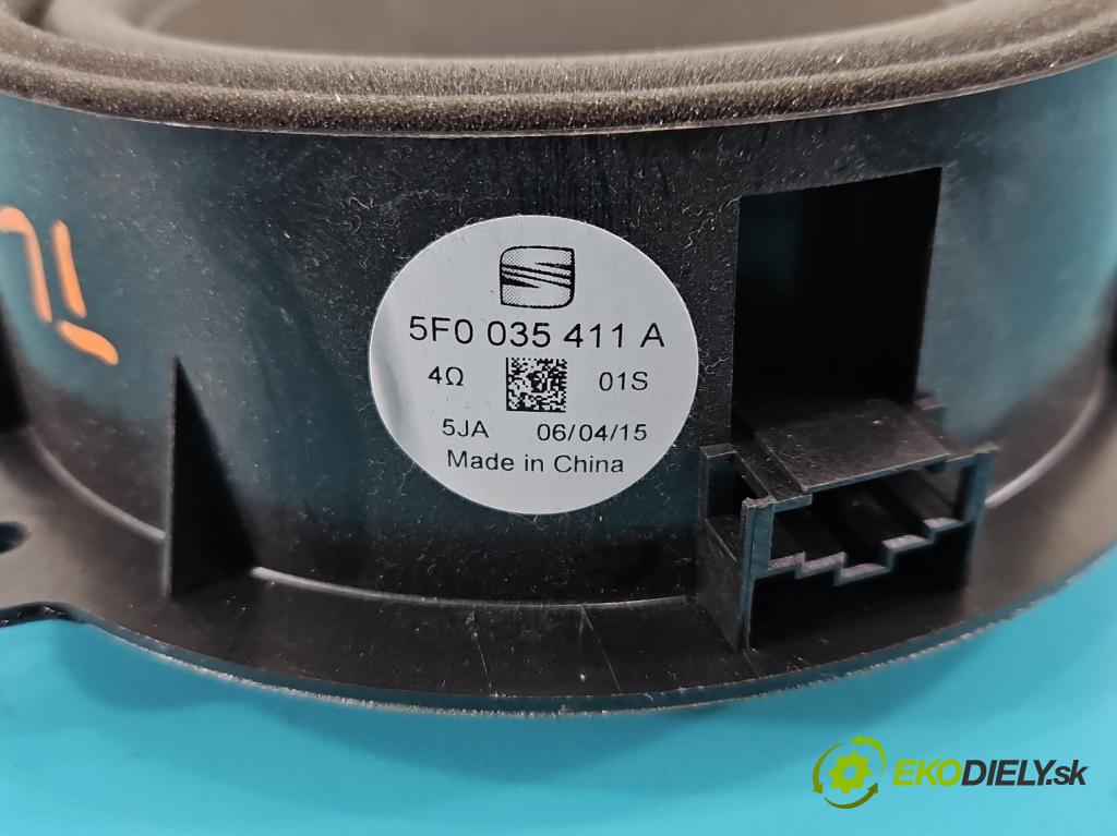 Seat Leon III 2012-2020 2.0 tdi 150 HP automatic 110 kW 1968 cm3 5- Reproduktor 5F0035411A