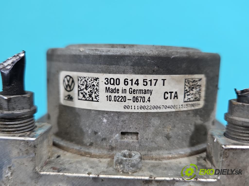 Seat Leon III 2012-2020 2.0 tdi 150 HP automatic 110 kW 1968 cm3 5- čerpadlo abs 3Q0614517T (Pumpa ABS)