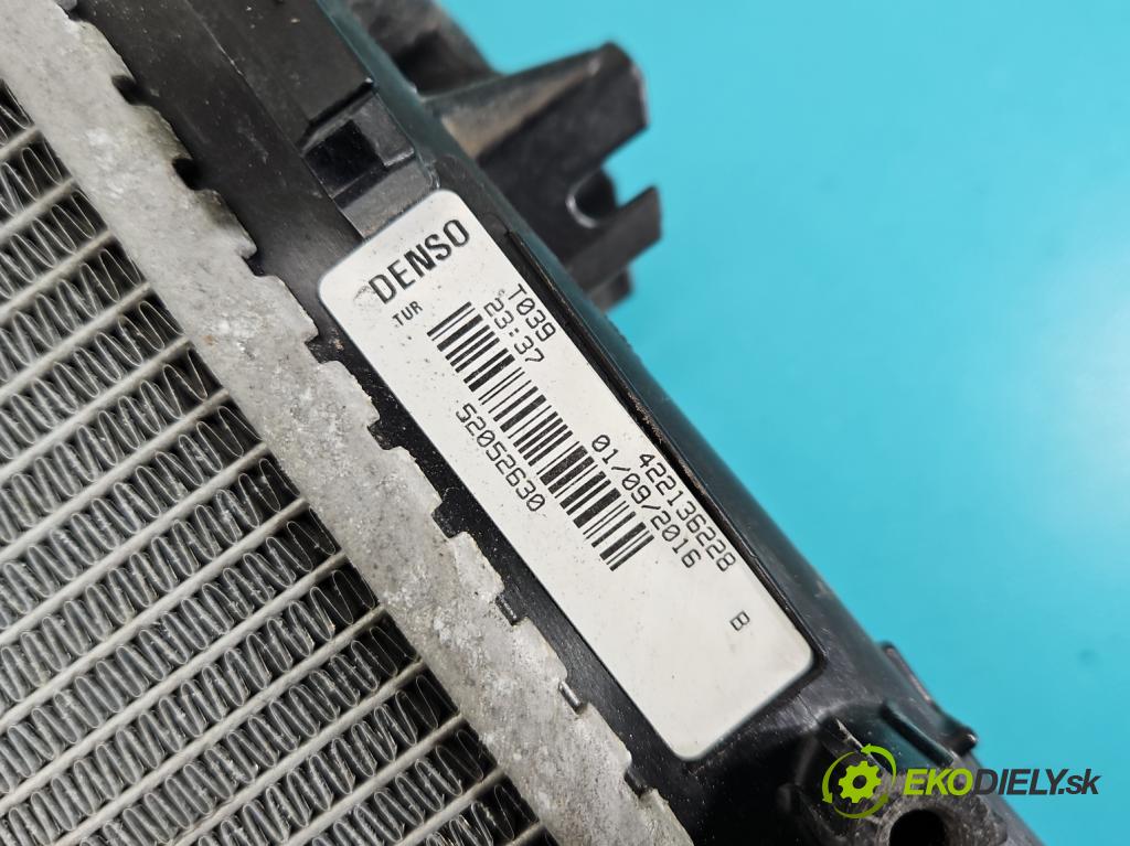 Fiat Tipo II 2015- 1.6 jtd (55260384) 120 HP manual 88 kW 1598 cm3 5- chladič voda: 52052630 (Chladič vody)