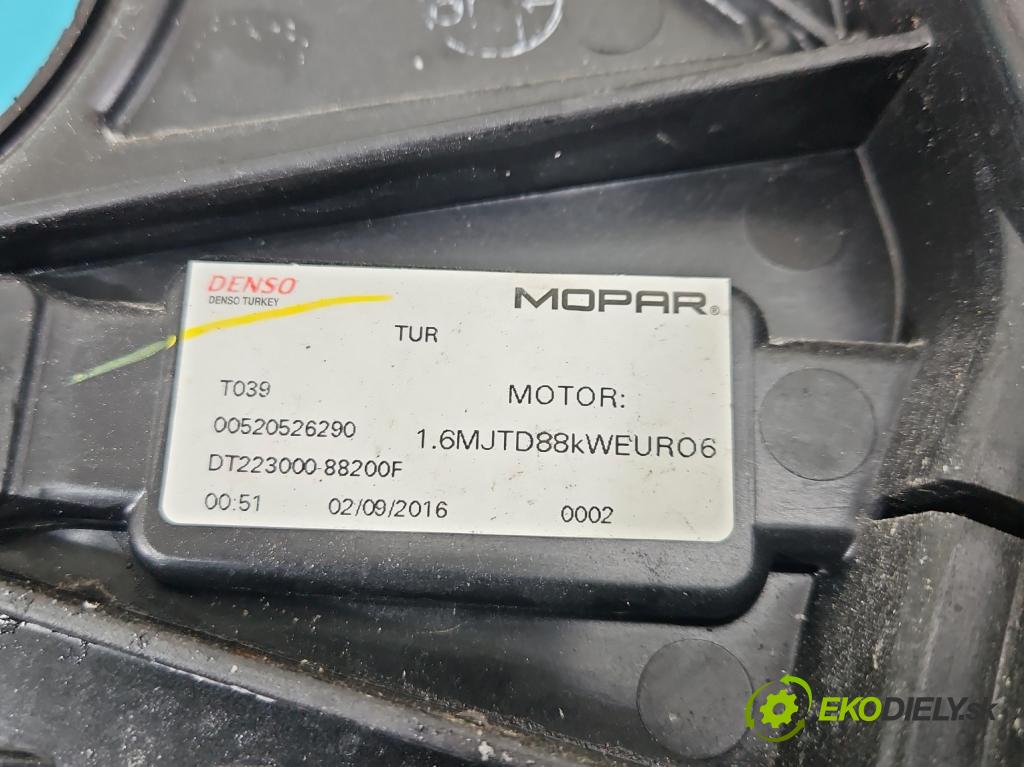 Fiat Tipo II 2015- 1.6 jtd (55260384) 120 HP manual 88 kW 1598 cm3 5- Ventilátor chladiča 00520526290