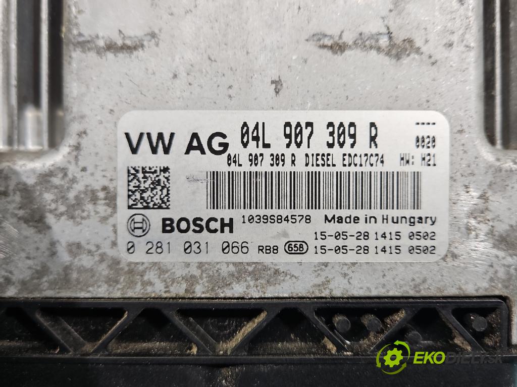 Seat Leon III 2012-2020 2.0 tdi 150 HP automatic 110 kW 1968 cm3 5- riadiaca jednotka motora 04L907309R