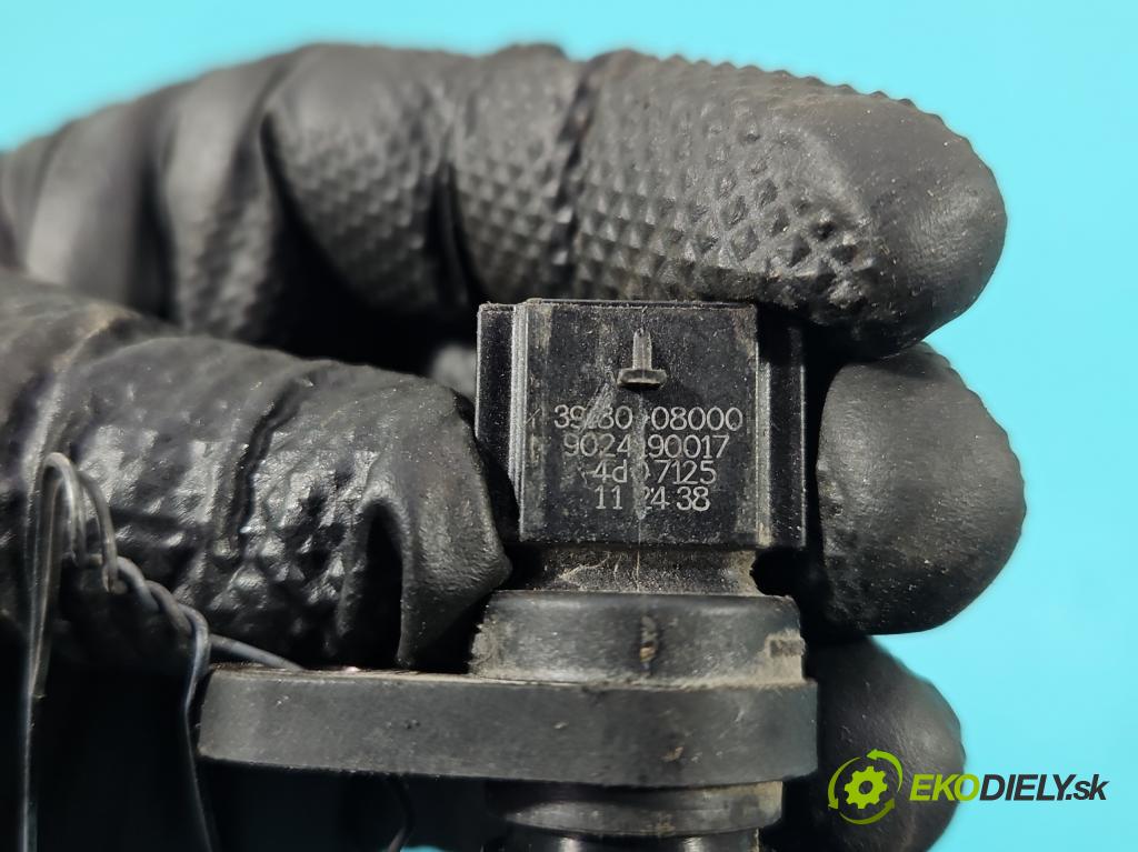 Hyundai i20 III 2020- 1.2 16V 84KM manual 61.8 kW 1197 cm3 5- snímač pozícia: hriadele kľukovej 39180-08000 (Snímač polohy kľukového hriadeľa)