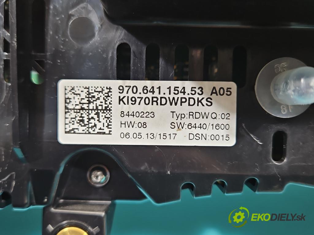 Porsche Panamera I 970 2009-2016 3.0 v6 420 hp automatic 309 kW 2997 cm3 5- prístrojovka/ budíky 97064115453 (Prístrojová doska)