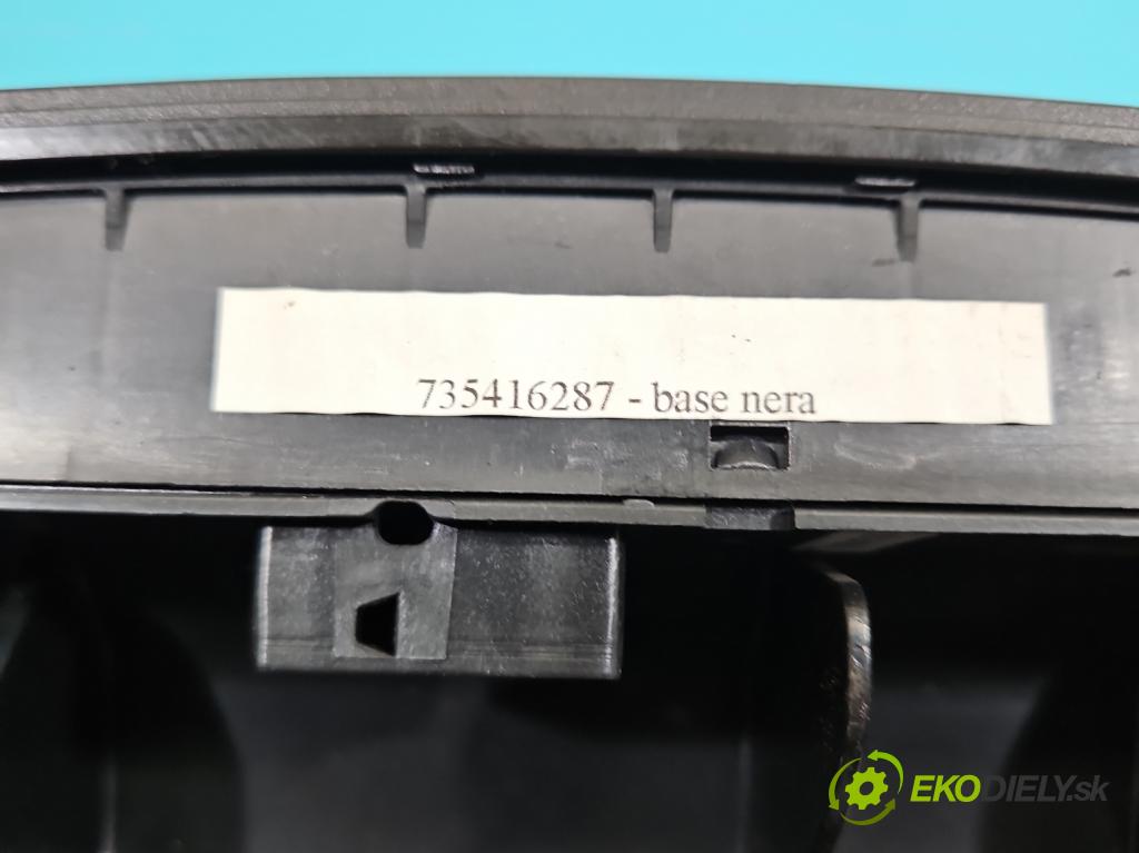 Fiat Punto Grande 1.4 8V 77 hp manual 57 kW 1368 cm3 5- Mřížka: topení medián: 735386328 (Mřížka topení)