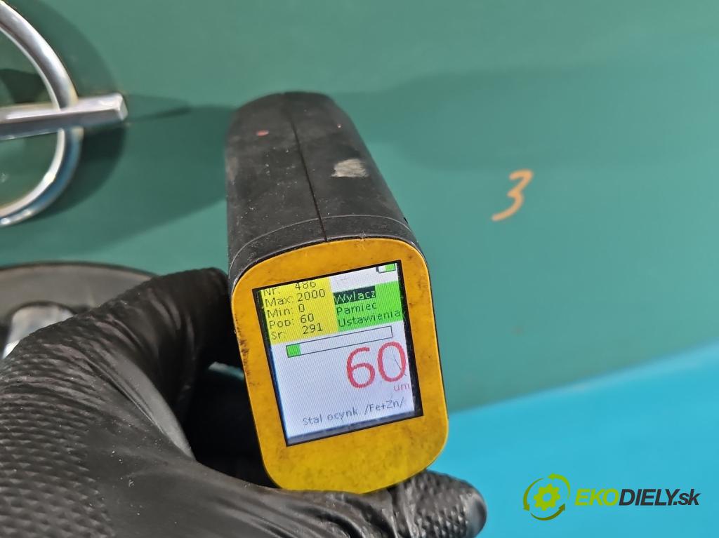 Opel Corsa C 2000-2006 1.0 12V 58 hp manual 43 kW 973 cm3 5- zadní kufrové dveře  (Zadní kapota (kufr))