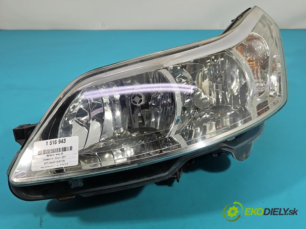 Citroen C4 I 2004-2011 1.6 16v 109 hp manual 80 kW 1587 cm3 5- světlo levý  (Klika dveří ostatní)