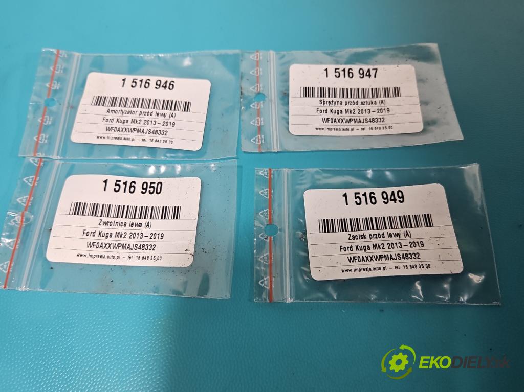 Ford Kuga Mk2 2013-2019 1.5 120 hp manual 88.3 kW 1498 cm3 5- náboj levé  (Náboj kola)