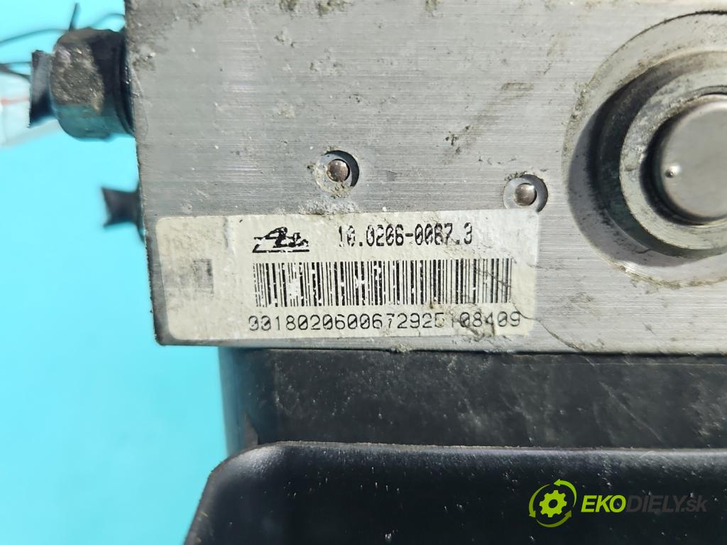 Opel Zafira B 2005-2014 1.9 cdti 101 HP manual 74 kW 1910 cm3 5- čerpadlo abs 13234911 (Pumpa ABS)