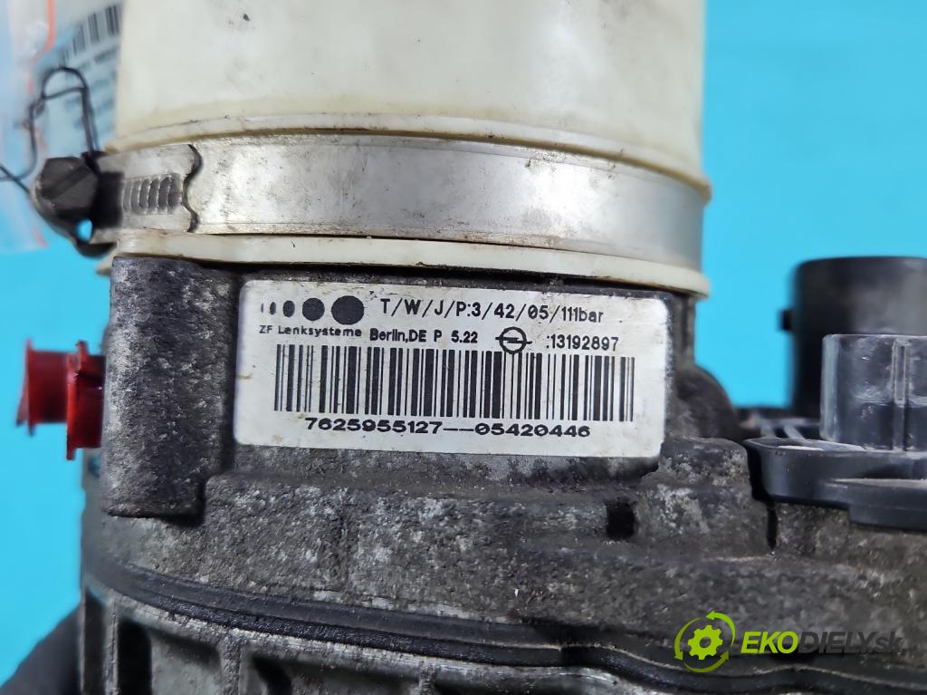 Opel Zafira B 2005-2014 1.9 cdti 101 hp manual 74 kW 1910 cm3 5- čerpadlo posilovač 13192897 (Servočerpadlo)