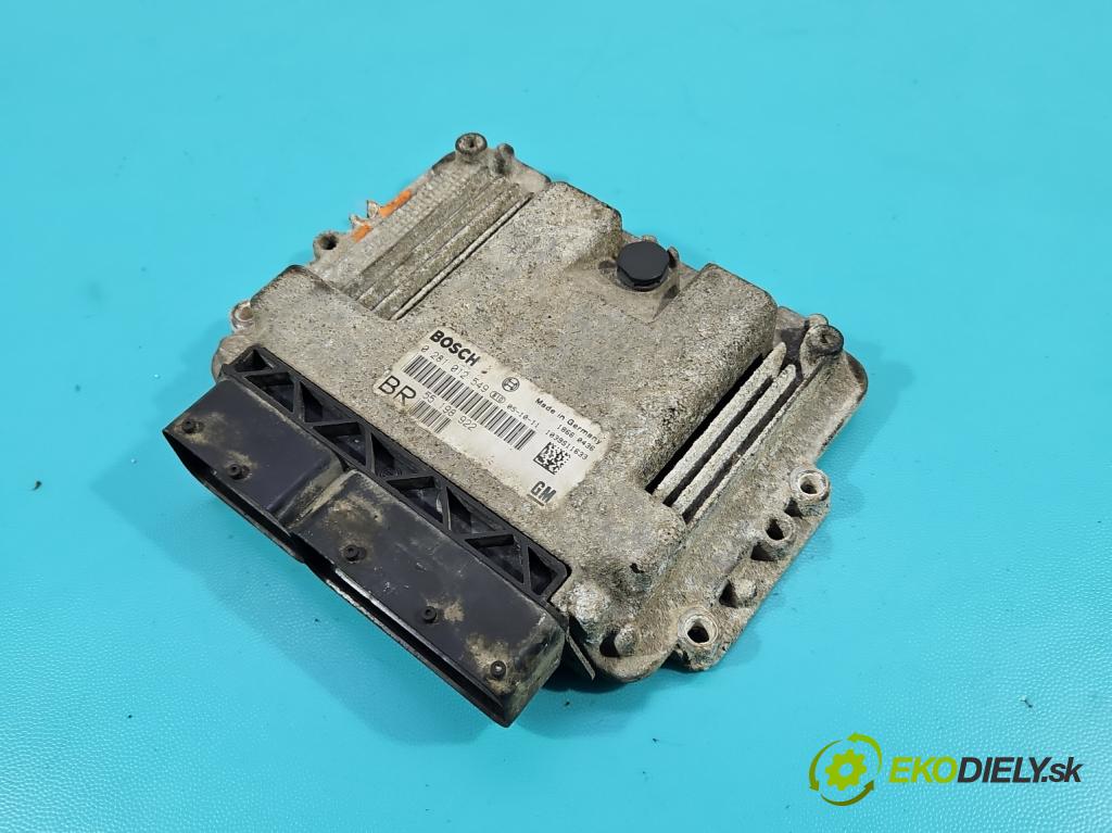 Opel Zafira B 2005-2014 1.9 cdti 101 HP manual 74 kW 1910 cm3 5- riadiaca jednotka motora 0281012549