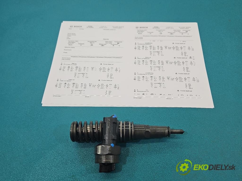 Vw Golf IV 1997-2003 1.9 tdi 101 HP manual 74 kW 1896 cm3 5- vstrekovacie čerpadlo 0414720015 (Vstrekovač paliva)