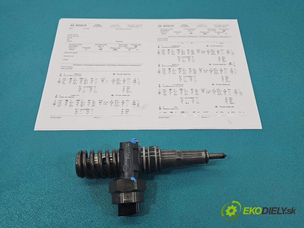 Vw Golf IV 1997-2003 1.9 tdi 101 HP manual 74 kW 1896 cm3 5- vstrekovacie čerpadlo 0414720015 (Vstrekovač paliva)