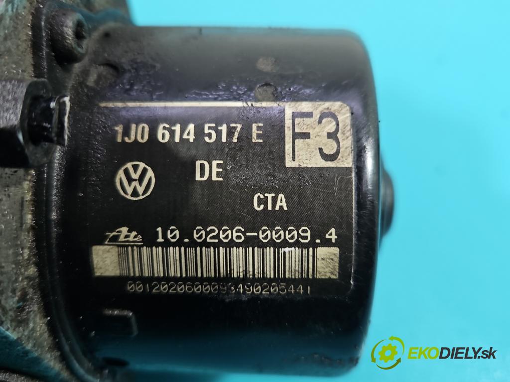 Vw Golf IV 1997-2003 1.9 tdi 101 HP manual 74 kW 1896 cm3 5- čerpadlo abs 1J0614517E (Pumpa ABS)