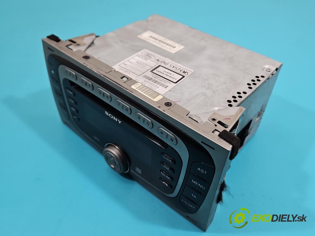 Ford Galaxy Mk2 2006-2015 2.0 TDCI DW 140 HP manual 103 kW 1999 cm3 5- Radio originál 6M2T-18C939-AF