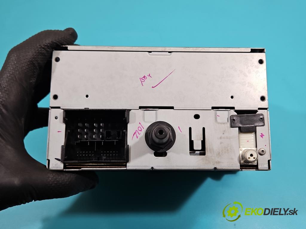 Ford Galaxy Mk2 2006-2015 2.0 TDCI DW 140 HP manual 103 kW 1999 cm3 5- Radio originál 6M2T-18C939-AF