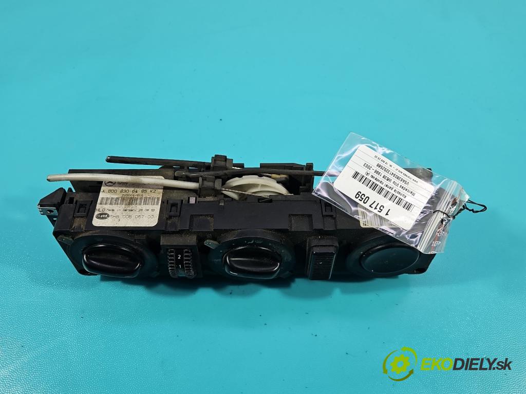 Mercedes Vito W638 1996-2003 2.0b 129 HP manual 95 kW 1998 cm3 3- panel kúrenia A0008306185KZ