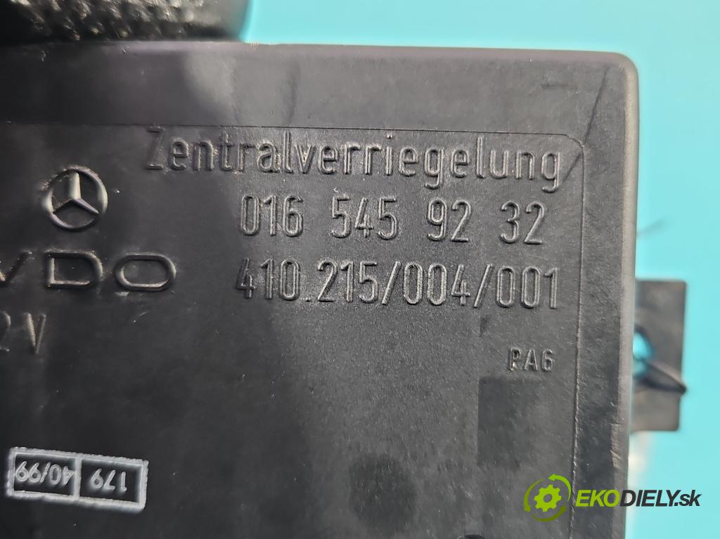Mercedes Vito W638 1996-2003 2.0b 129 HP manual 95 kW 1998 cm3 3- riadiaca jednotka ostatné 0165459232