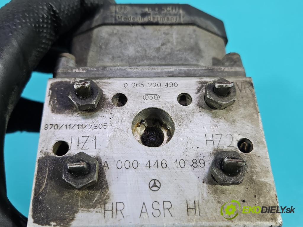 Mercedes Vito W638 1996-2003 2.0b 129 HP manual 95 kW 1998 cm3 3- čerpadlo abs 0265220490 (Pumpa ABS)