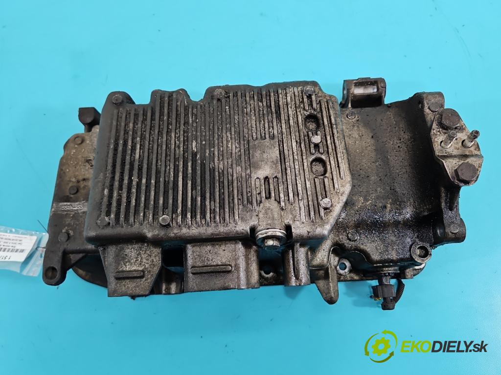 Opel Zafira B 2005-2014 1.9 cdti 101 HP manual 74 kW 1910 cm3 5- vaňa olejová 55194355 (Olejová vaňa)