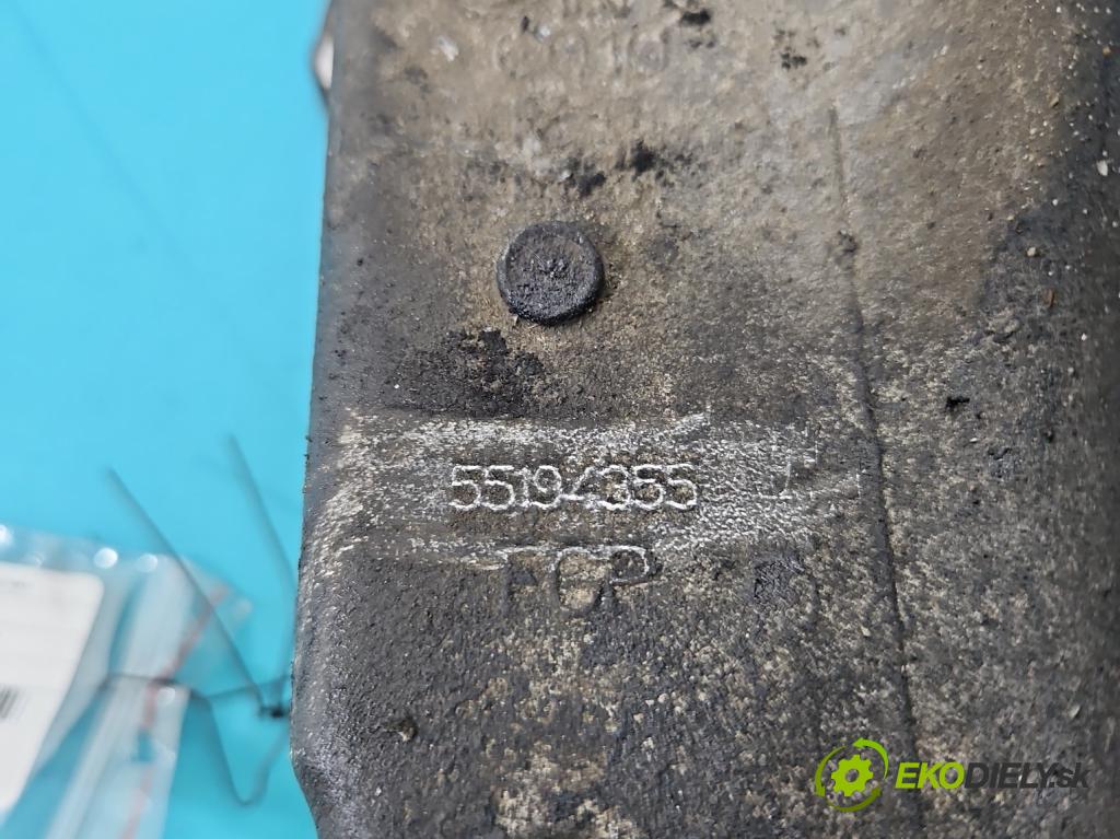 Opel Zafira B 2005-2014 1.9 cdti 101 HP manual 74 kW 1910 cm3 5- vaňa olejová 55194355 (Olejová vaňa)