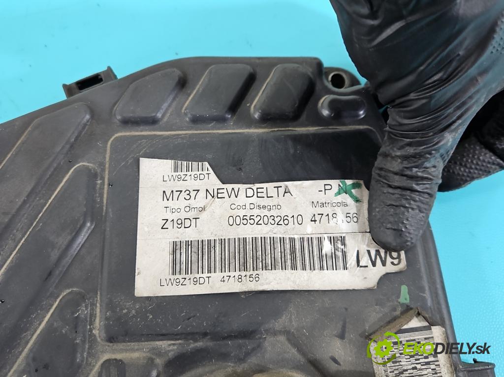 Opel Zafira B 2005-2014 1.9 cdti 101 hp manual 74 kW 1910 cm3 5- obal vačkový 55187752 (Kryt motoru )