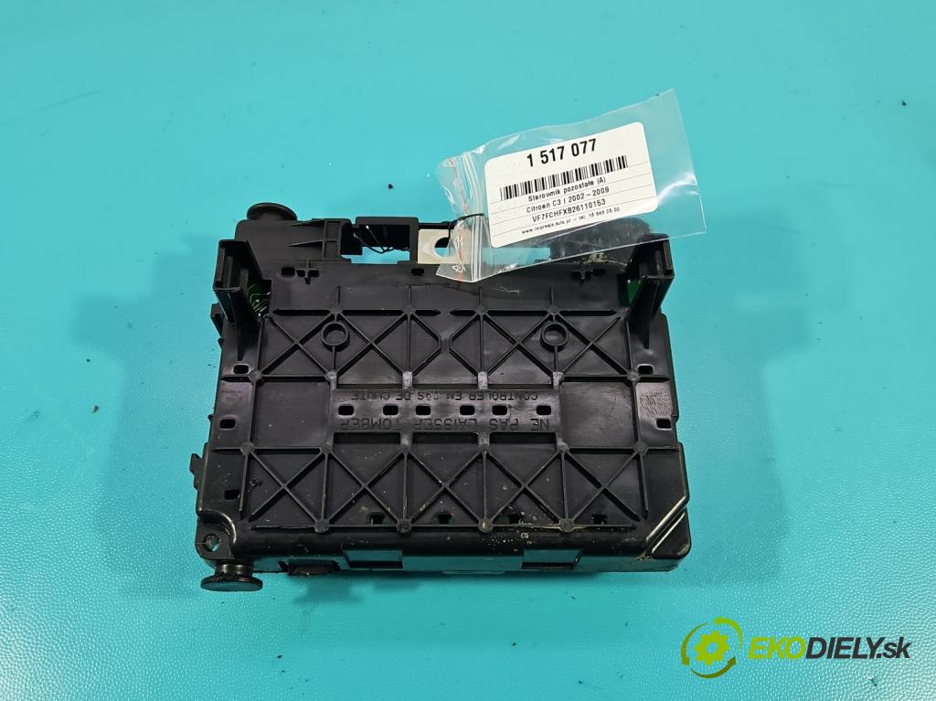 Citroen C3 I 2002-2009 1.1 8v 60 HP manual 44.1 kW 1124 cm3 5- riadiaca jednotka ostatné 9643498880