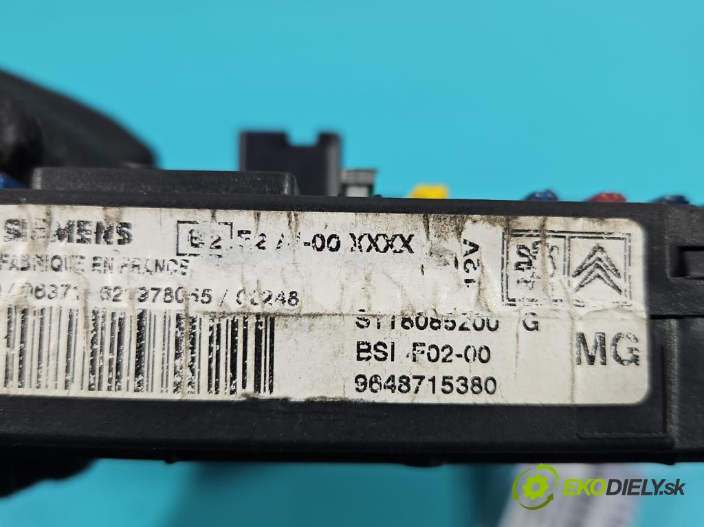 Citroen C3 I 2002-2009 1.1 8v 60 HP manual 44.1 kW 1124 cm3 5- riadiaca jednotka komfortu 9648715380