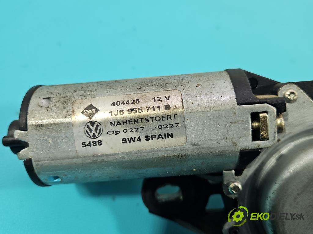 Vw Golf IV 1997-2003 2.0b 116 HP manual 85 kW 1984 cm3 5- motor stieračov zadné 1J6955711B