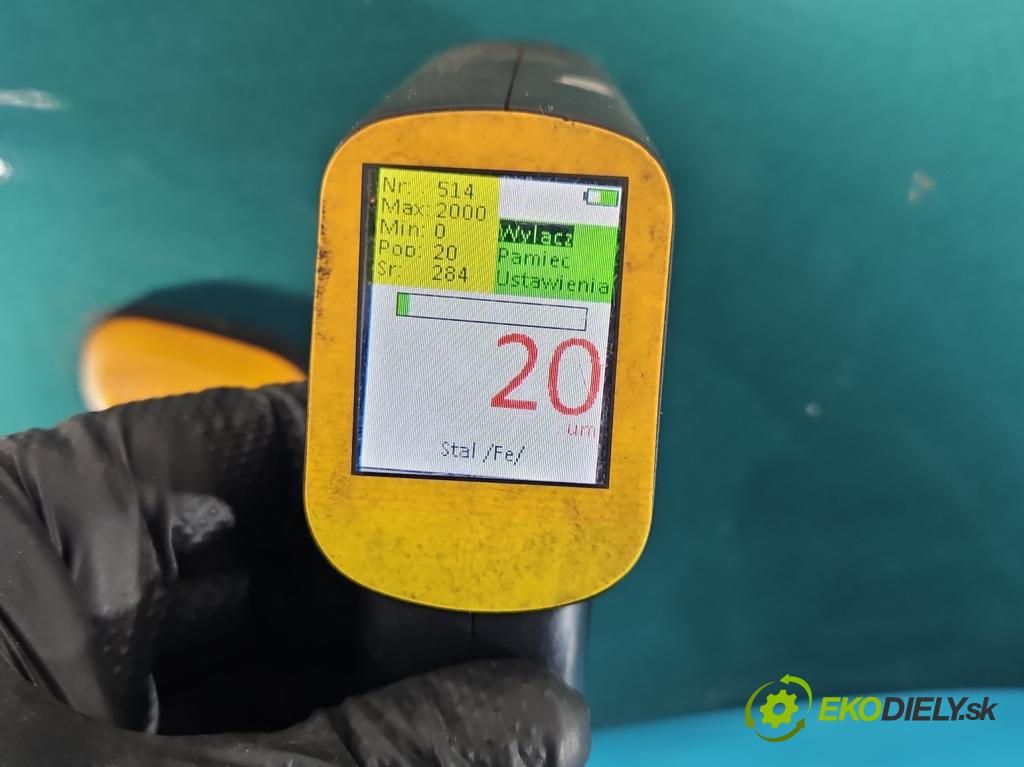 Toyota Corolla E11 1997-2002 1.4 16v 86 HP manual 63 kW 1331 cm3 3- blatník predné pravý  (Kľučka dverí ostatné)