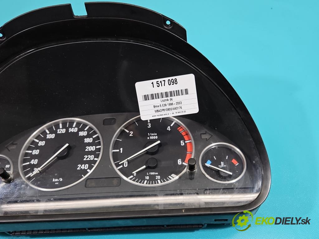 Bmw 5 E39 1996-2003 3.0d 193 HP automatic 142 kW 2926 cm3 5- prístrojovka/ budíky 6906148 (Prístrojová doska)