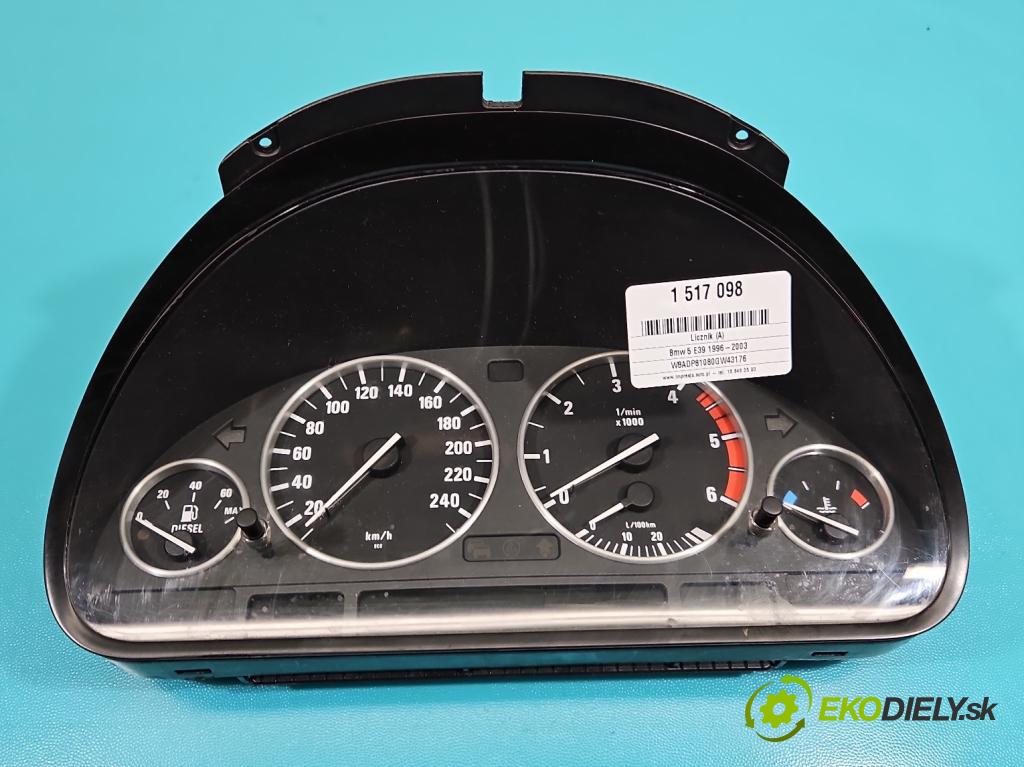 Bmw 5 E39 1996-2003 3.0d 193 HP automatic 142 kW 2926 cm3 5- prístrojovka/ budíky 6906148 (Prístrojová doska)