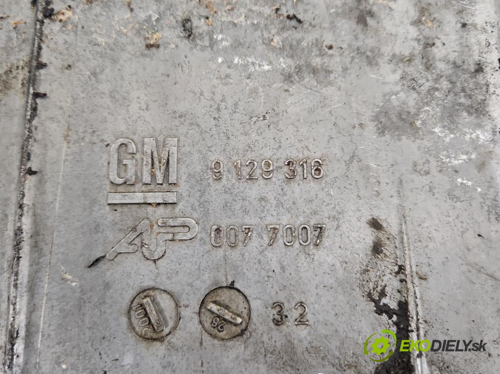 Opel Corsa C 2000-2006 1.0 12V 58 HP manual 43 kW 973 cm3 5- vaňa olejová 9129316 (Olejová vaňa)