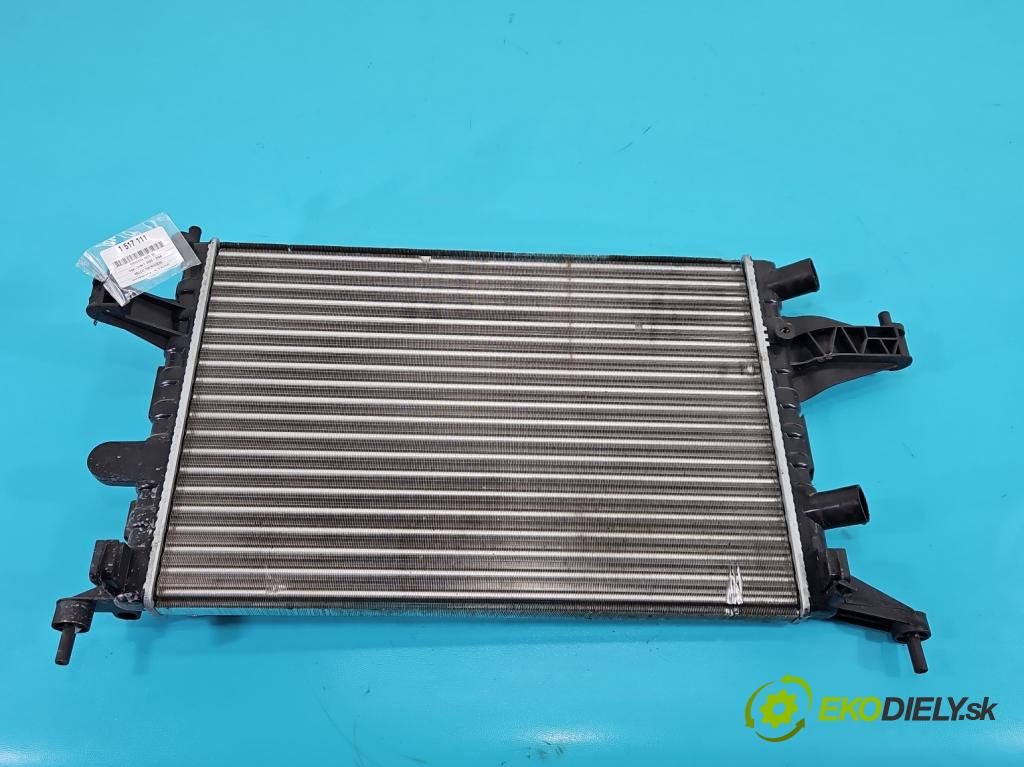 Opel Corsa C 2000-2006 1.0 12V 58 hp manual 43 kW 973 cm3 5- Chladič vody  (Vodní chladič)