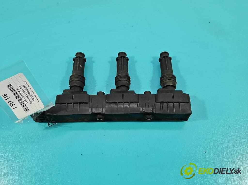 Opel Corsa C 2000-2006 1.0 12V 58 HP manual 43 kW 973 cm3 5- cievka zapaľovacia  (Zapaľovacia cievka)