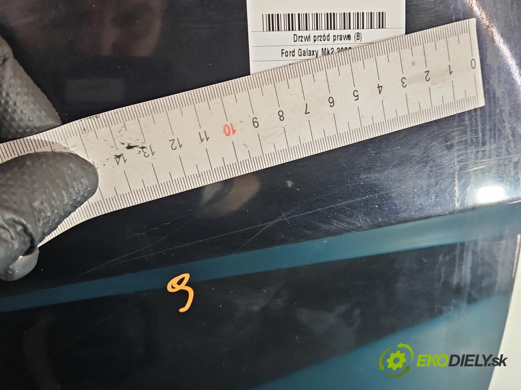 Ford Galaxy Mk2 2006-2015 2.0 TDCI 140 HP manual 103 kW 1999 cm3 5- dvere predné pravé  (Kľučka dverí ostatné)