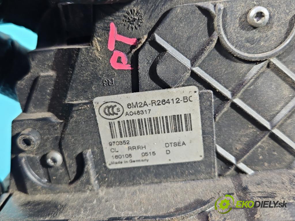 Ford Galaxy Mk2 2006-2015 2.0 TDCI 140 HP manual 103 kW 1999 cm3 5- zámok zadné pravý 6M2A-R26412-BC