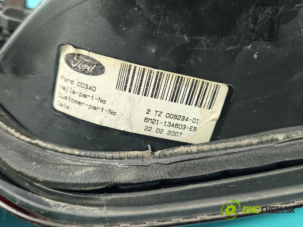 Ford Galaxy Mk2 2006-2015 2.0 TDCI 140 hp manual 103 kW 1999 cm3 5- světlo zadní levé 6M21-13A603-EB (Klika dveří ostatní)